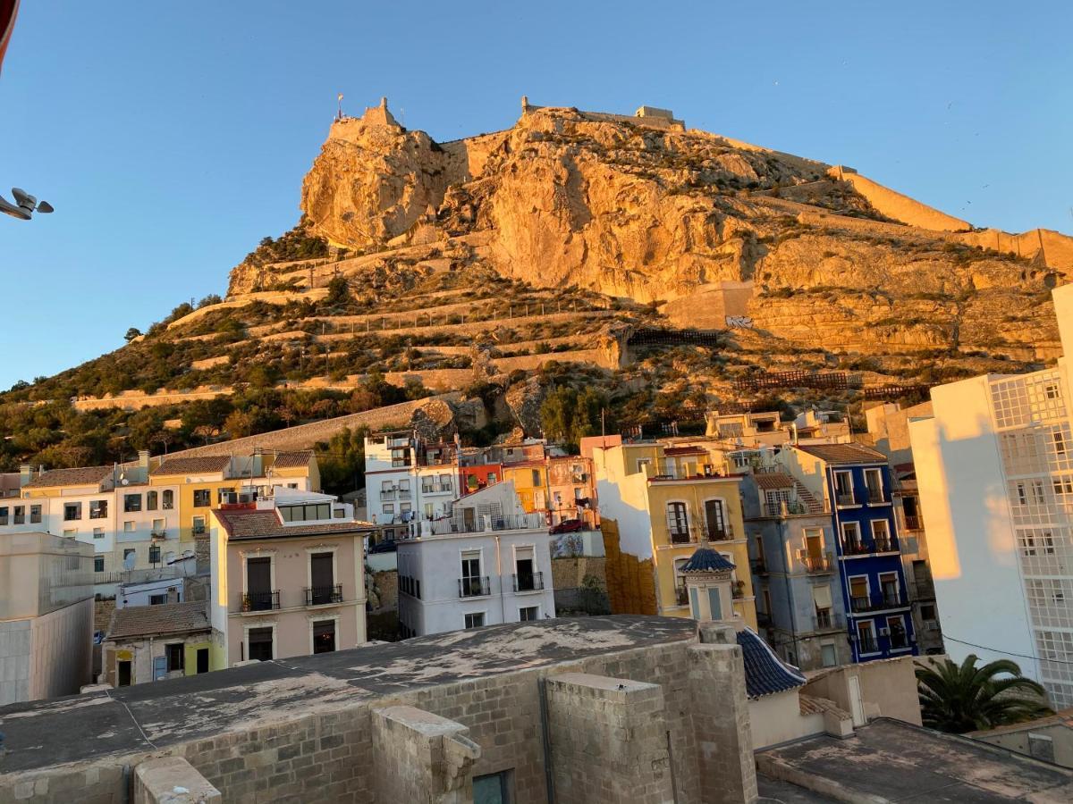 Apartamento Con Vistas Al Mar Primera Linea De Playa Del Postiguet アリカンテ エクステリア 写真
