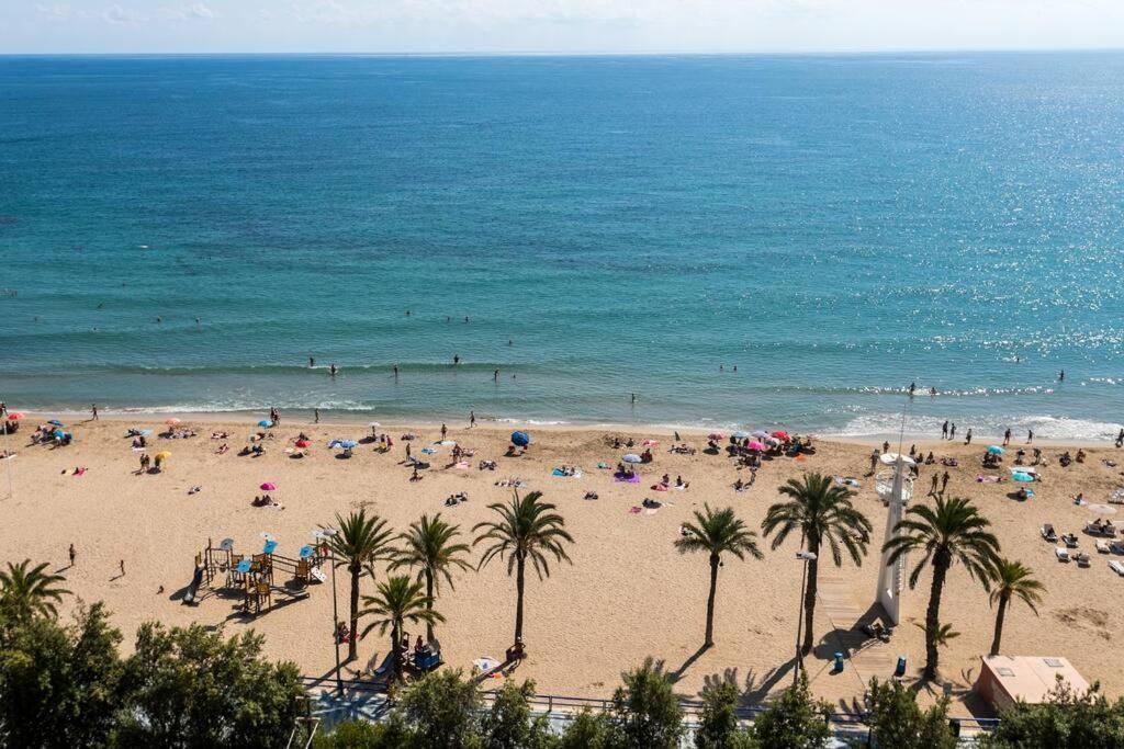 Apartamento Con Vistas Al Mar Primera Linea De Playa Del Postiguet アリカンテ エクステリア 写真