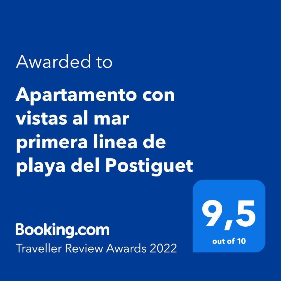 Apartamento Con Vistas Al Mar Primera Linea De Playa Del Postiguet アリカンテ エクステリア 写真