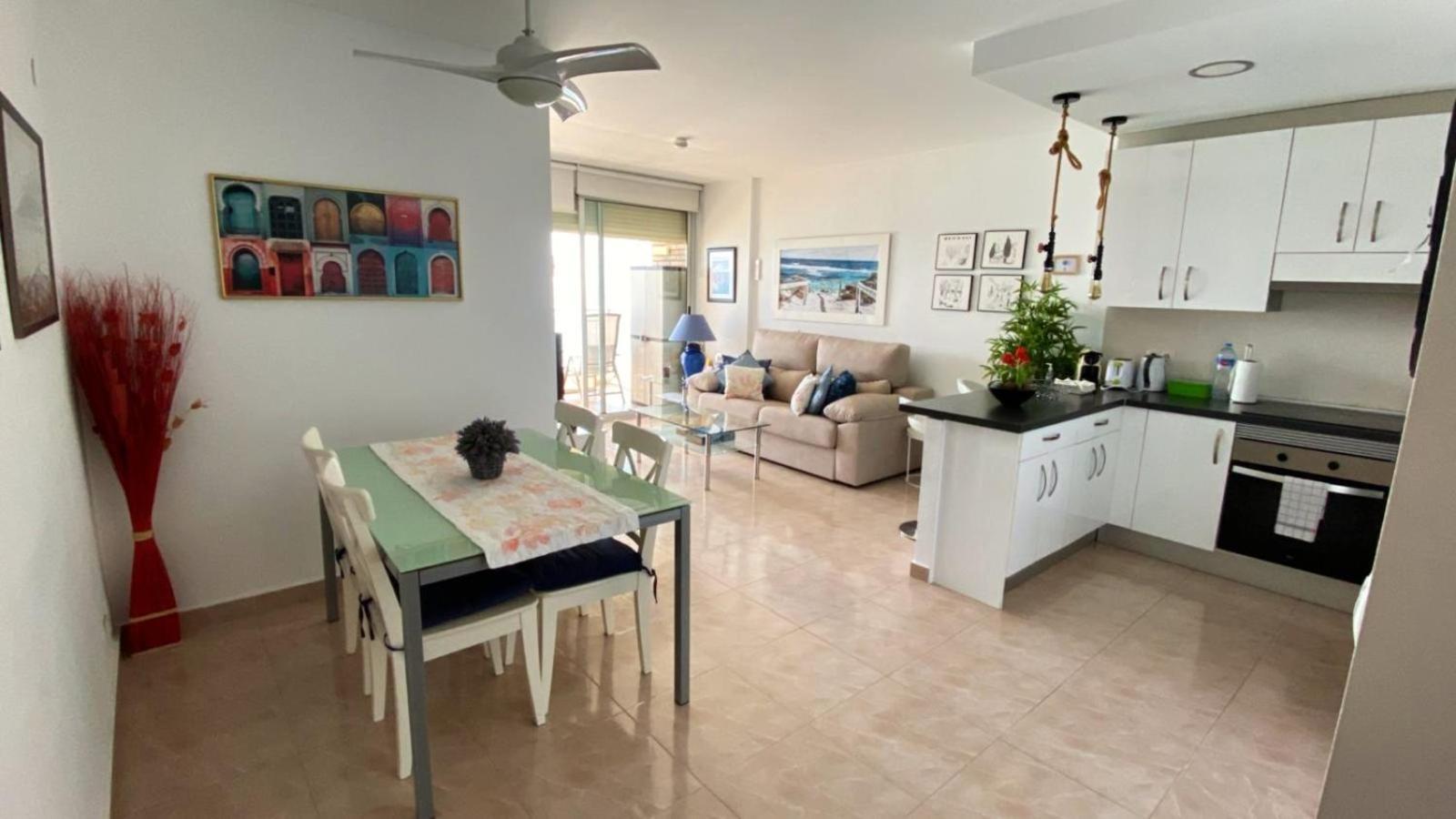 Apartamento Con Vistas Al Mar Primera Linea De Playa Del Postiguet アリカンテ エクステリア 写真