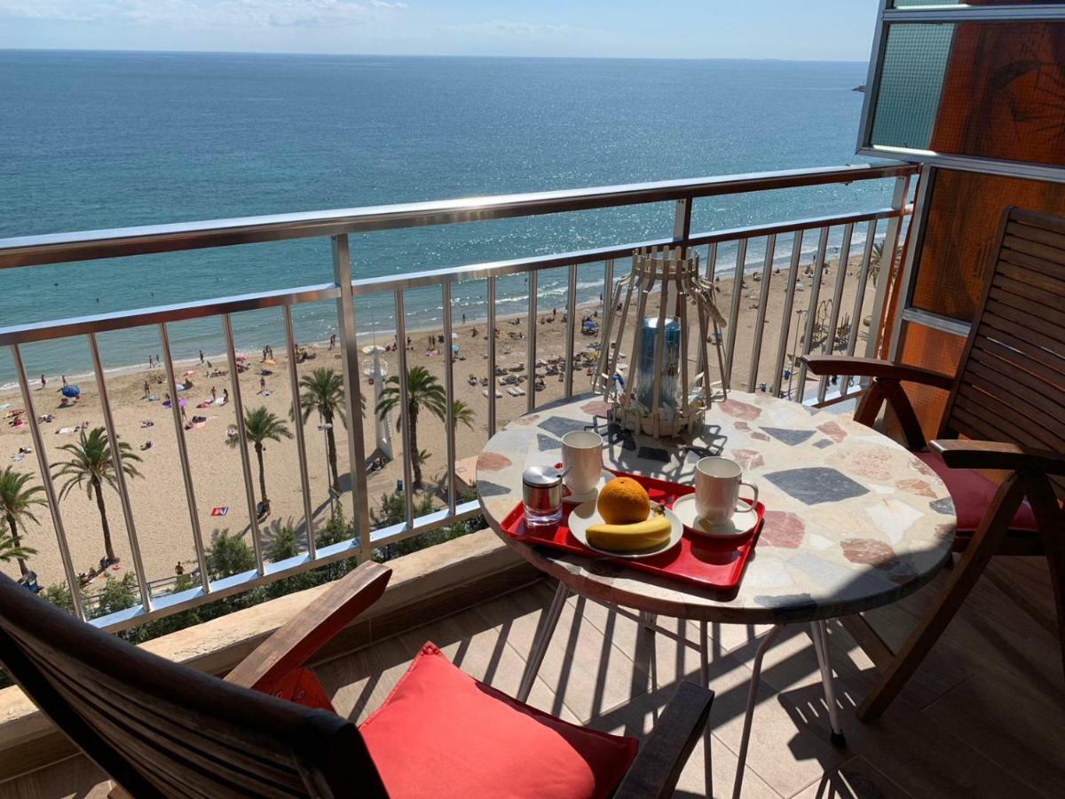 Apartamento Con Vistas Al Mar Primera Linea De Playa Del Postiguet アリカンテ エクステリア 写真