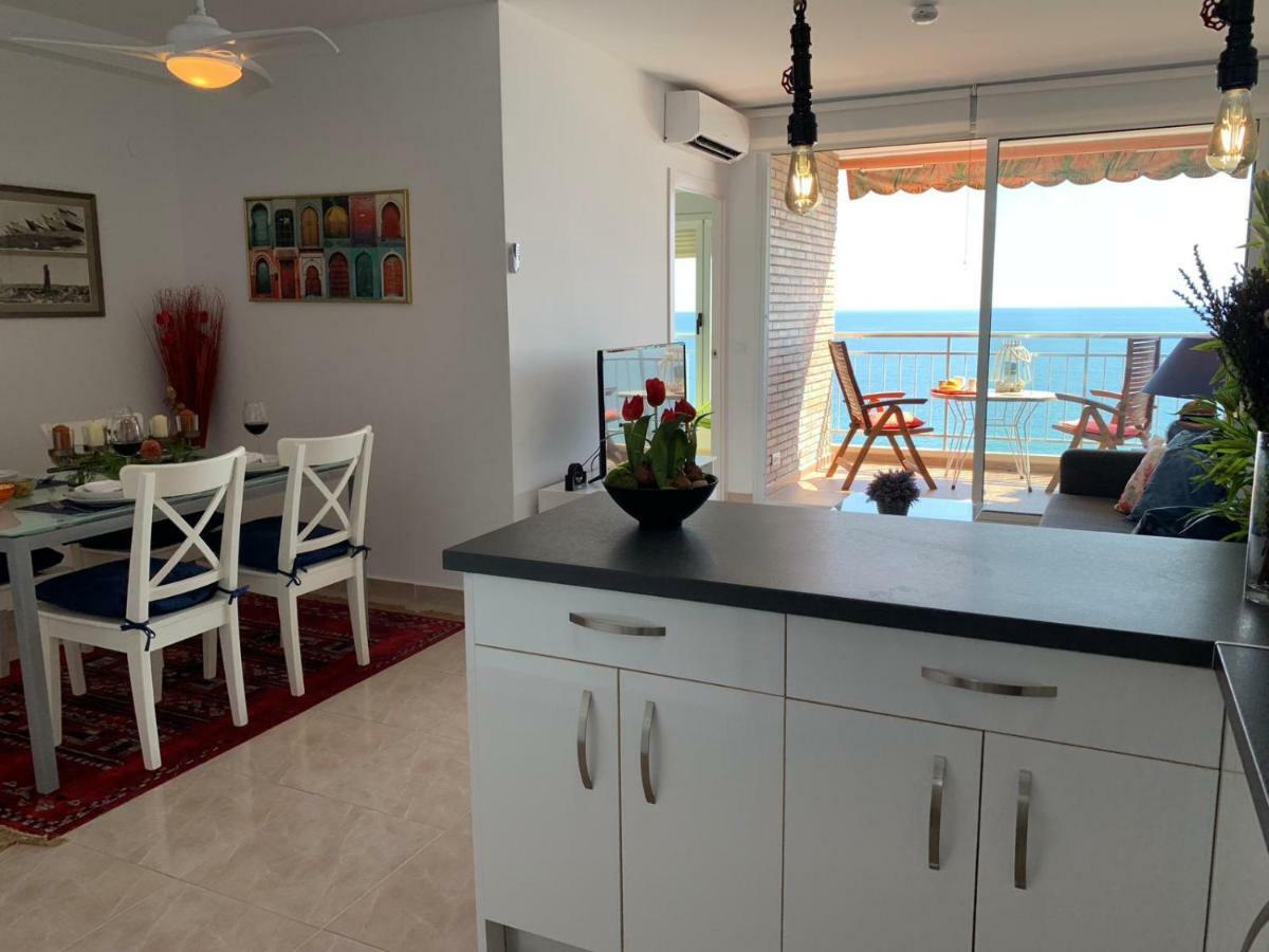 Apartamento Con Vistas Al Mar Primera Linea De Playa Del Postiguet アリカンテ エクステリア 写真