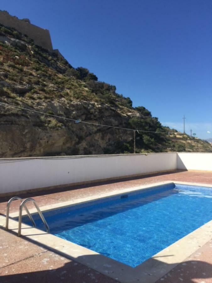 Apartamento Con Vistas Al Mar Primera Linea De Playa Del Postiguet アリカンテ エクステリア 写真